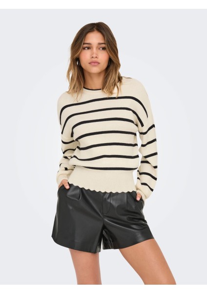 Onlibi Ls O-Neck Knt Noos Kadın Kazak 15279935