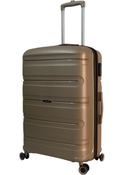 Alfa ☆☆☆☆☆ 5 Yıldız Esnek Kauçuk Kırılmaz Büyük Boy Valiz 75 cm