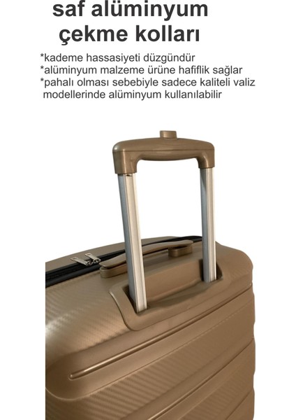 Alfa ☆☆☆☆☆ 5 Yıldız Esnek Kauçuk Kırılmaz Büyük Boy Valiz 75 cm indirimleri