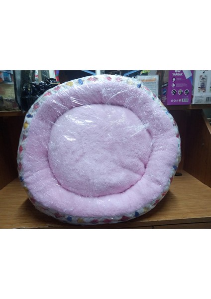 Evcil Hayvan Pofuduk Yıkanabilir Simit Yatak 55X45X15