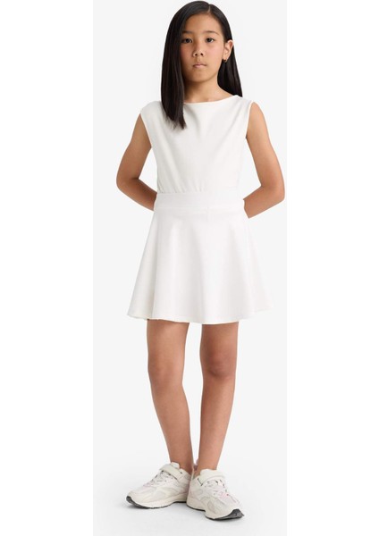 Kız Çocuk İçi Taytlı Etek E6506A825SM