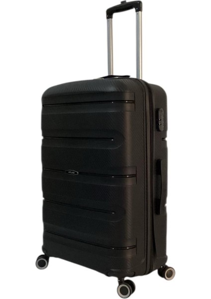 Alfa ☆☆☆☆☆ 5 Yıldız Esnek Kauçuk Kırılmaz Büyük Boy Valiz 75 cm