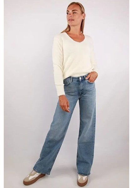 Onlella Piumo Ls V-Neck Knt Kadın Kazak 15259562 fiyatları