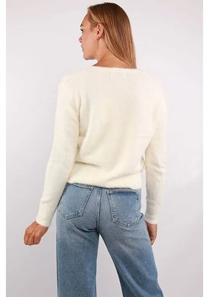 Onlella Piumo Ls V-Neck Knt Kadın Kazak 15259562 modelleri