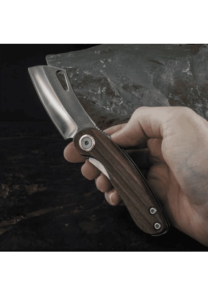 Ceviz Ağacı Saplı Kilit Mekanizmalı Isme Özel Yazılı Dövme Çelikten Avcı ve Kamp Bıçağı - F104 fiyatları