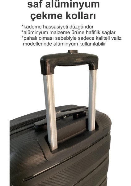 Alfa ☆☆☆☆☆ 5 Yıldız Esnek Kauçuk Kırılmaz Büyük Boy Valiz 75 cm modelleri