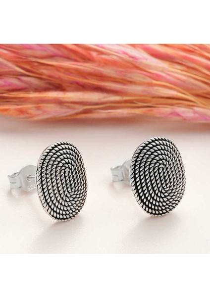 Set.up 925 Ayar Gümüş Tasarım Küpe