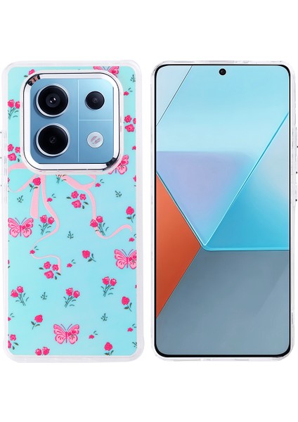 Redmi Note 14 Pro 4g Kılıf Airbag Tasarımlı Mbvo Hadra Kapak - Kelebek