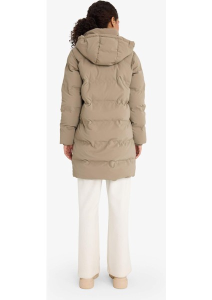 Regular Fit Kapüşonlu Fermuarlı Parka F2876AX25WN