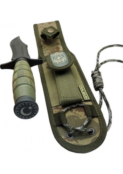 Haki Polimer Saplı Isme Özel Yazılı CK75 - ST60 Kalite Paslanmaz Çelik Outdoor Bıçak fiyatları