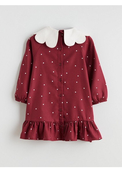 Lcw Yeni Sezon Artı Yeni Sezon Bebe Yaka Çiçekli Kız Çocuk Elbise modelleri