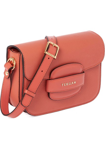 Pembe Hakiki Deri Kadın Çapraz Askılı Çanta - S24Y1BC79781-D1N