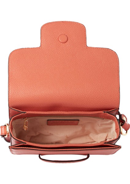 Pembe Hakiki Deri Kadın Çapraz Askılı Çanta - S24Y1BC79781-D1N