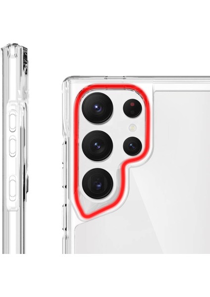 Galaxy S24 Ultra Kılıf Mbvo T-Max Kapak-Renksiz fiyatları