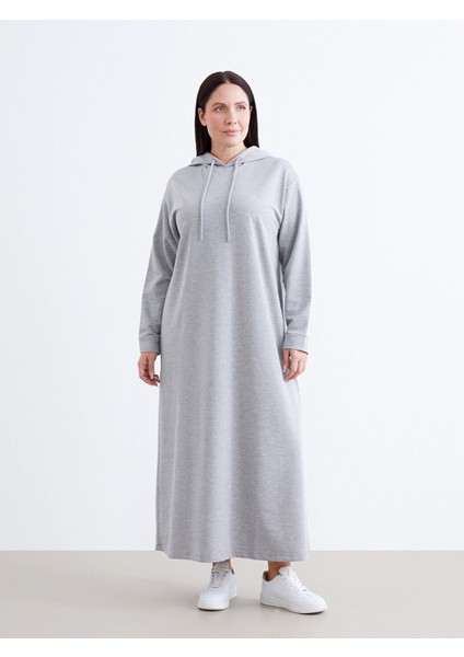 Lcw Yeni Sezon Peak Yeni Sezon Kapüşonlu Sweatshirt Elbise fiyatları