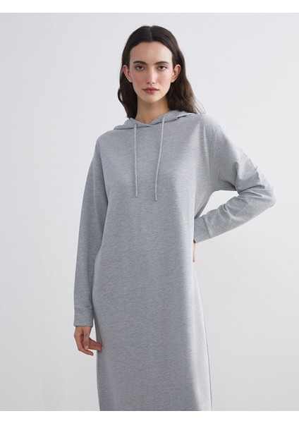 Lcw Yeni Sezon Peak Yeni Sezon Kapüşonlu Sweatshirt Elbise modelleri