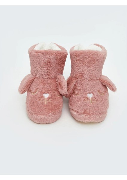 3D Aplikeli Nakış Detaylı Kız Çocuk Ev Botu (W5) modelleri