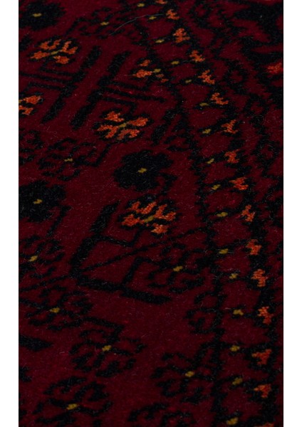 Historic 960 Red Q Afgan Desenli El Emeği ile Özel Tezgahlarda Üretilen Tencel Uşak Halısı indirimleri