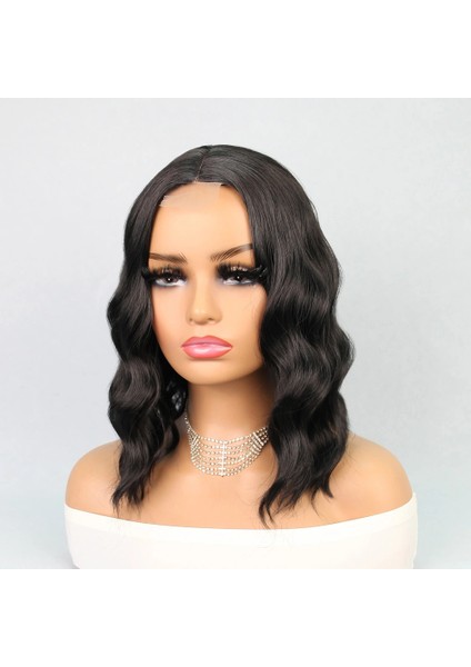 Siyah Küt Tül Peruk modelleri