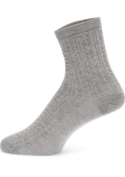 Kadın Gri Çorap 50315963-VR024
