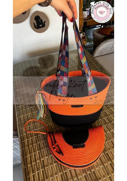 Gypsy 2li Takım Plaj Çantası , El Çantası Clutch, Totebag, Kadın, Yazlık Çanta fırsatları