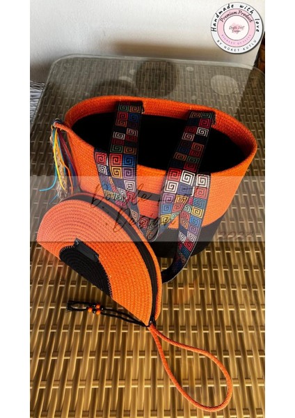 Gypsy 2li Takım Plaj Çantası , El Çantası Clutch, Totebag, Kadın, Yazlık Çanta indirimleri