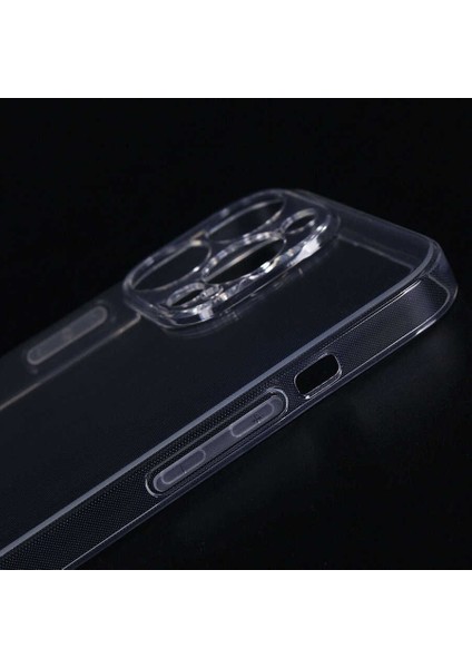 iPhone 13 Pro Max Kılıf Mbvo Imax Silikon-Renksiz modelleri