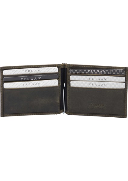 Yeşil Hakiki Deri Erkek Cüzdan - S1CE00001399-U7H