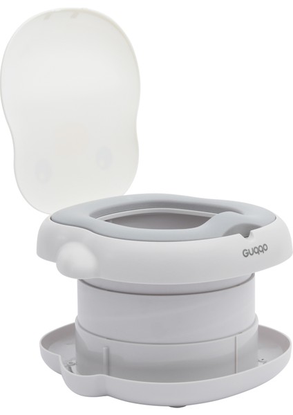 Penguen Lazımlık Katlanabilir Portatif Çocuk Tuvaleti Premium Seyahat Bebek Taşınabilir Lazımlığı Kolay Kurulum