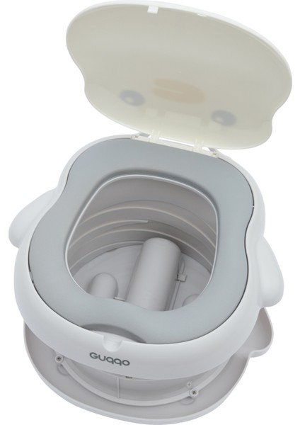 Penguen Lazımlık Katlanabilir Portatif Çocuk Tuvaleti Premium Seyahat Bebek Taşınabilir Lazımlığı Kolay Kurulum fırsatları