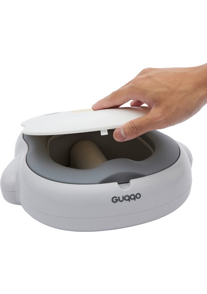 Penguen Lazımlık Katlanabilir Portatif Çocuk Tuvaleti Premium Seyahat Bebek Taşınabilir Lazımlığı Kolay Kurulum