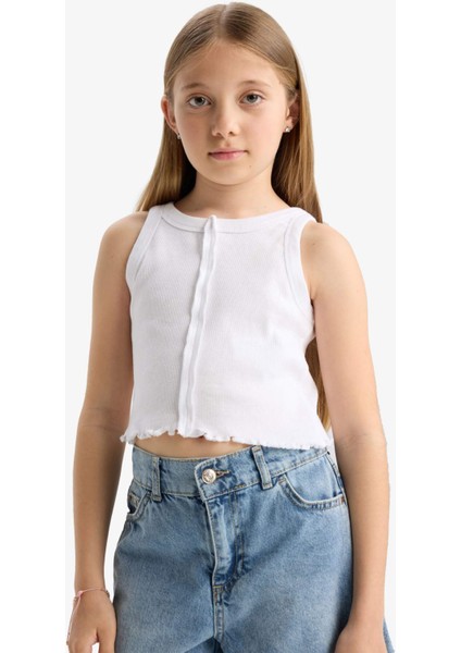 Kız Çocuk Bisiklet Yaka Atlet E6741A825HS