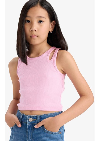 Kız Çocuk Bisiklet Yaka Atlet