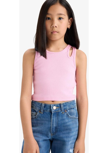 Kız Çocuk Bisiklet Yaka Atlet