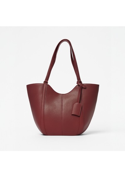 Kese Detaylı Deri Omuz ve Kol Çantası Ladin fırsatları