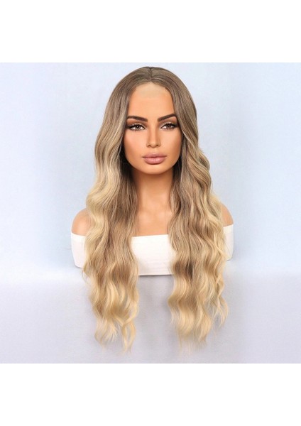 Rus Kumralı Dore Sarı Ombreli Tül Peruk fiyatları