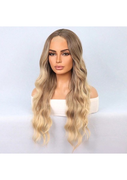 Rus Kumralı Dore Sarı Ombreli Tül Peruk fırsatları