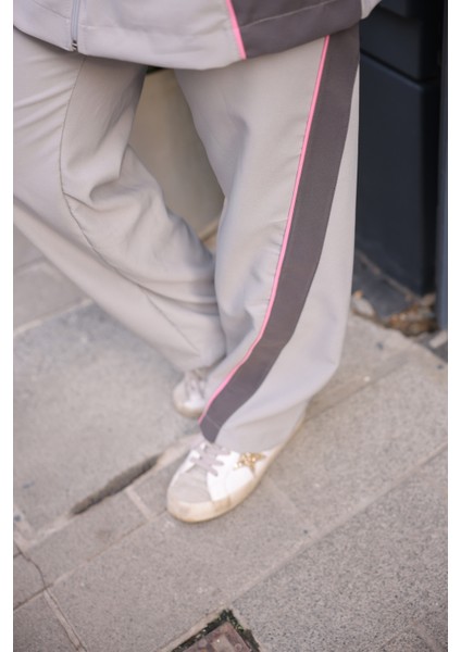 Kadın Tesettür Eşofman Takımı Fermuarlı Alt Üst Eşofman Takımı 522