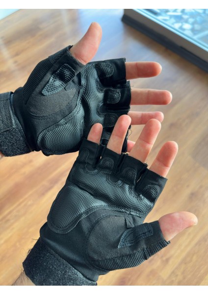 Motosiklet Siyah Yarım Eldiven fırsatları