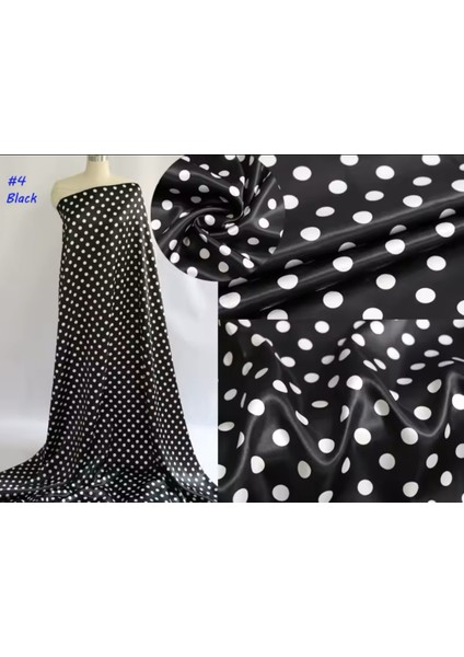 Puanlı Saten Kumaş