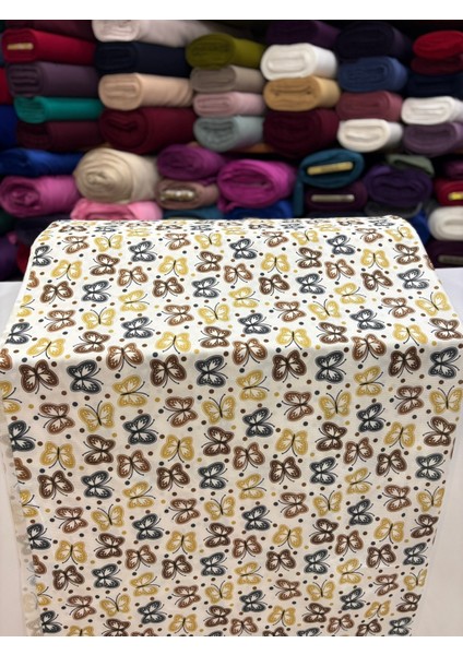 Masa Örtülük Sofralık Dertsiz Raşel Kumaş (1 Metre Için)