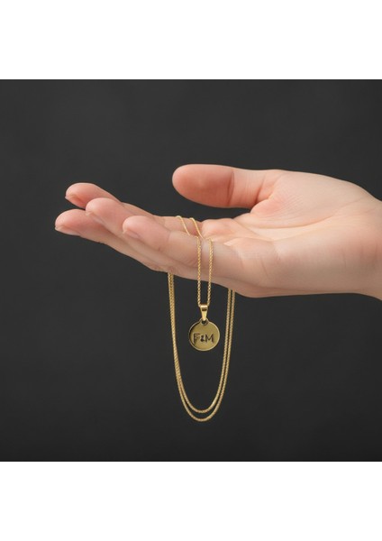 14 Ayar Altın Kolye Ucu F&m GM11457 0.5 gr fiyatları