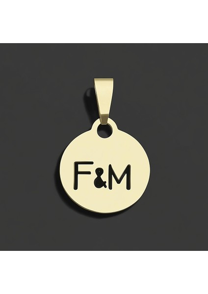 14 Ayar Altın Kolye Ucu F&m GM11457 0.5 gr fırsatları