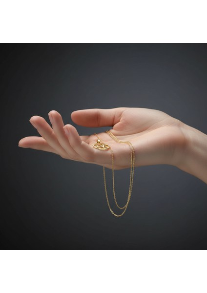 8 Ayar Altın Kolye Ucu E&t GM11325 1 gr fiyatları