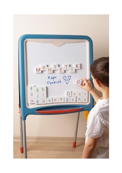 Manyetik Renkli Harf Blokları - Alfabe - Meb Yeni Harf Gruplarına Göre Eğitici Oyuncak modelleri
