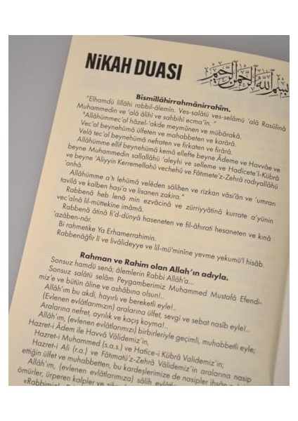 Nikah Akdi Cüzdanı Hatıra Defteri