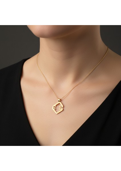 14 Ayar Altın Kolye Ucu E&s GM11314 0.5 gr