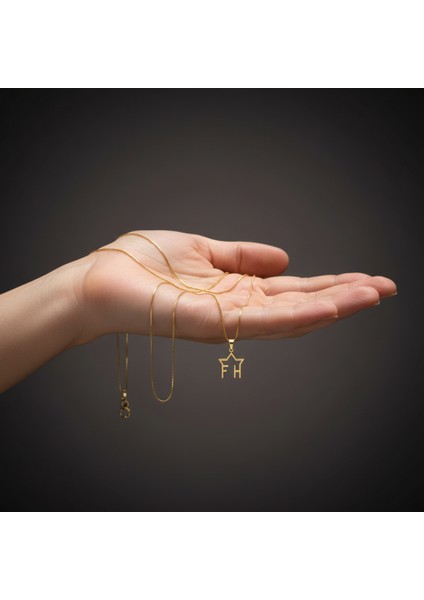 8 Ayar Altın Kolye Ucu F&h GM11404 0.5 gr fiyatları