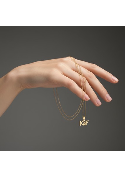 8 Ayar Altın Kolye Ucu F&k GM11438 1 gr fiyatları