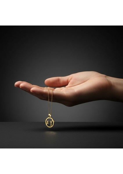8 Ayar Altın Kolye Ucu E&y GM11377 0.5 gr fiyatları